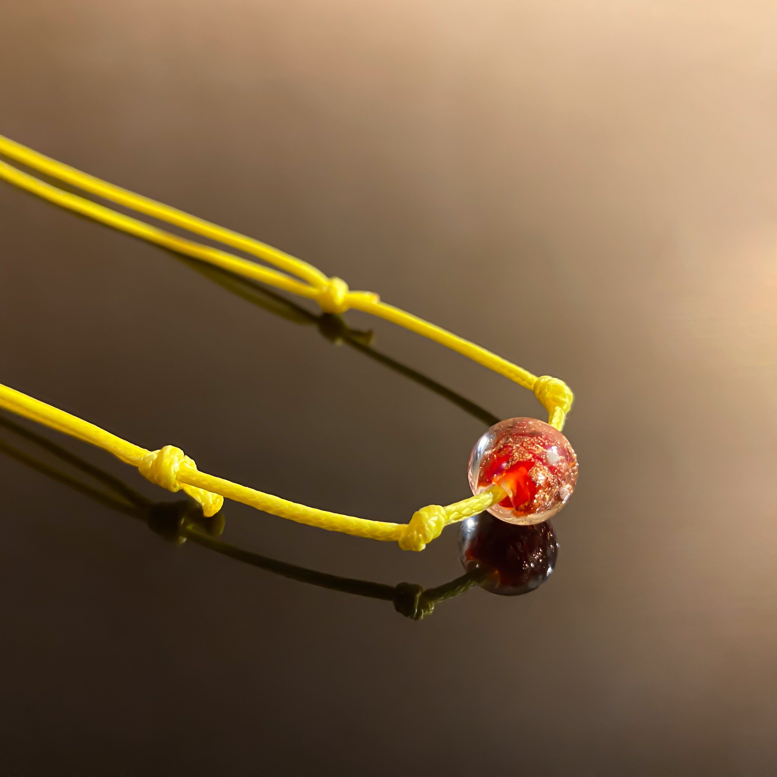 Karma Necklace (Yellow&Luminous) - GAIA - Jewellery Store