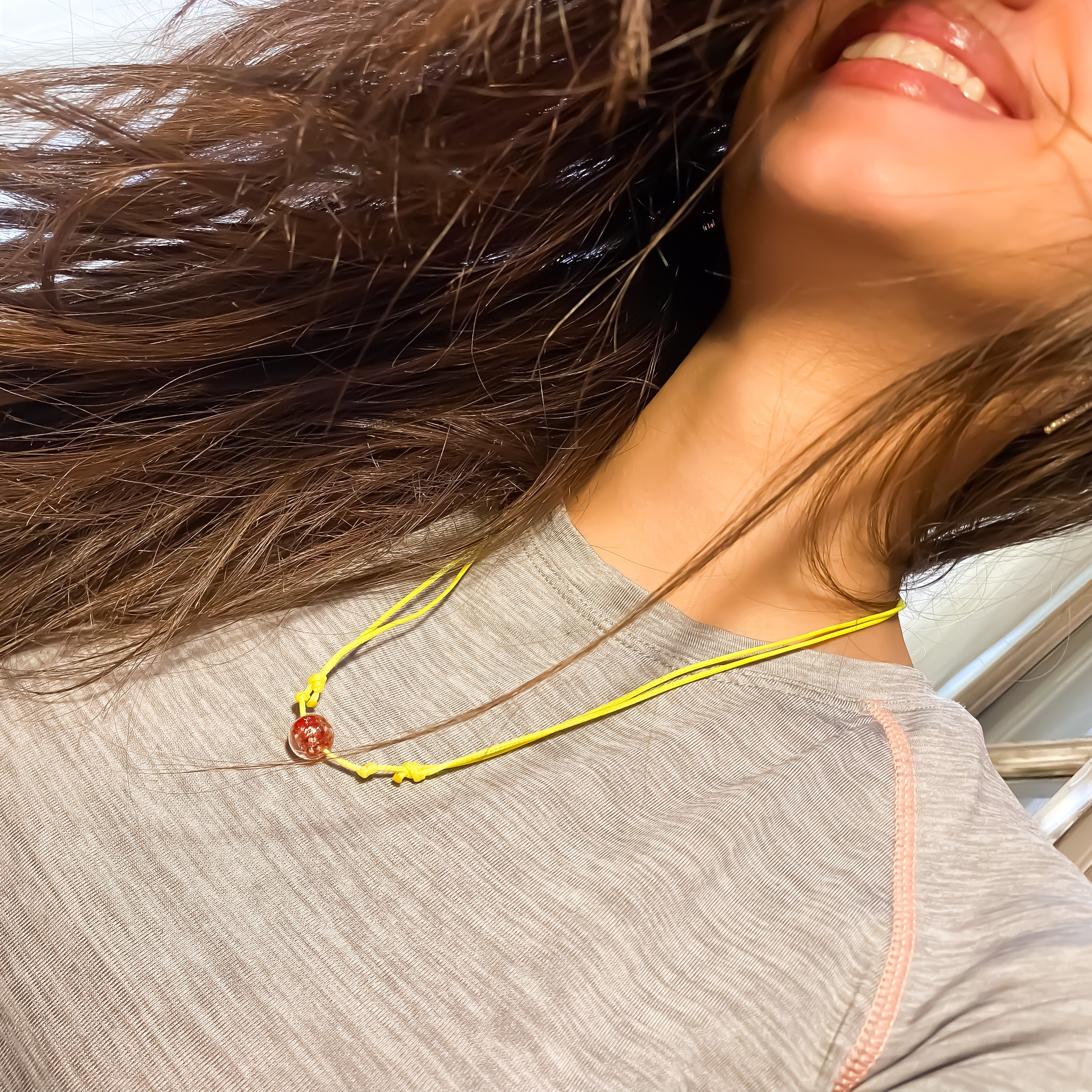 Karma Necklace (Yellow&Luminous) - GAIA Global