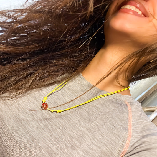 Karma Necklace (Yellow&Luminous) - GAIA Global