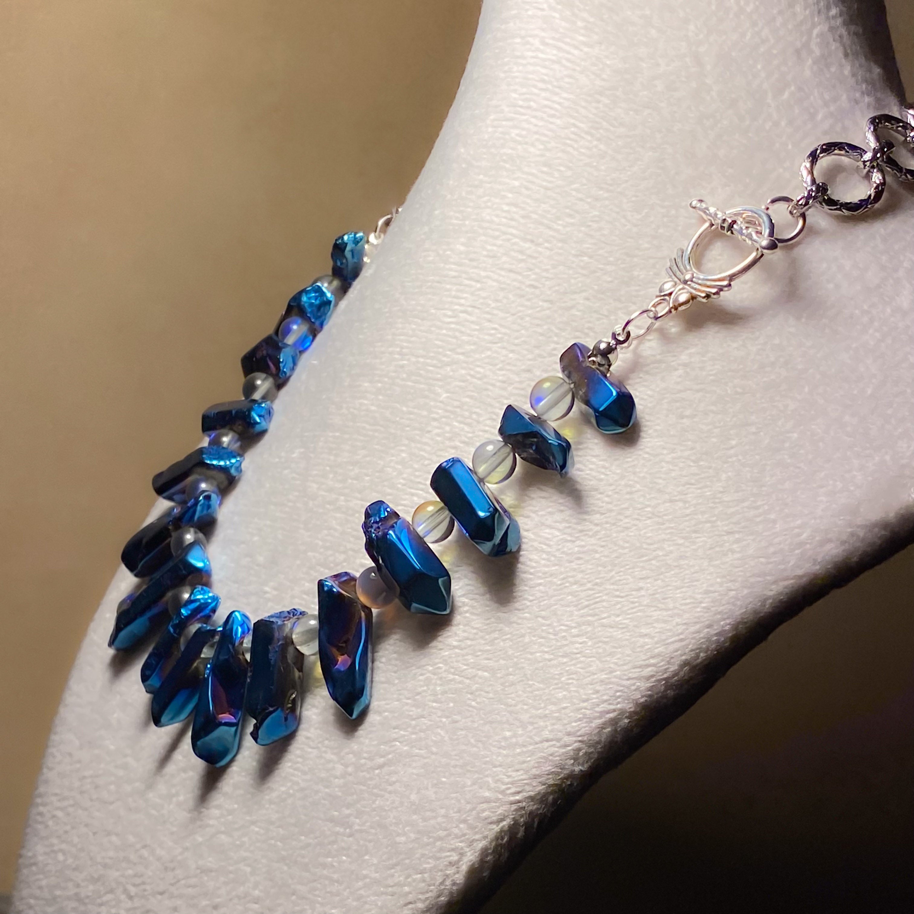 Blue Crystalic necklace - GAIA Global