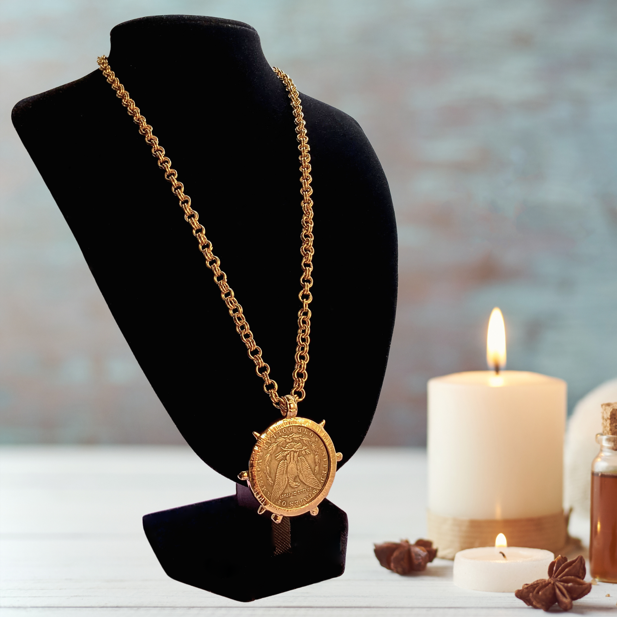Medallion Necklace GAIA  Necklace