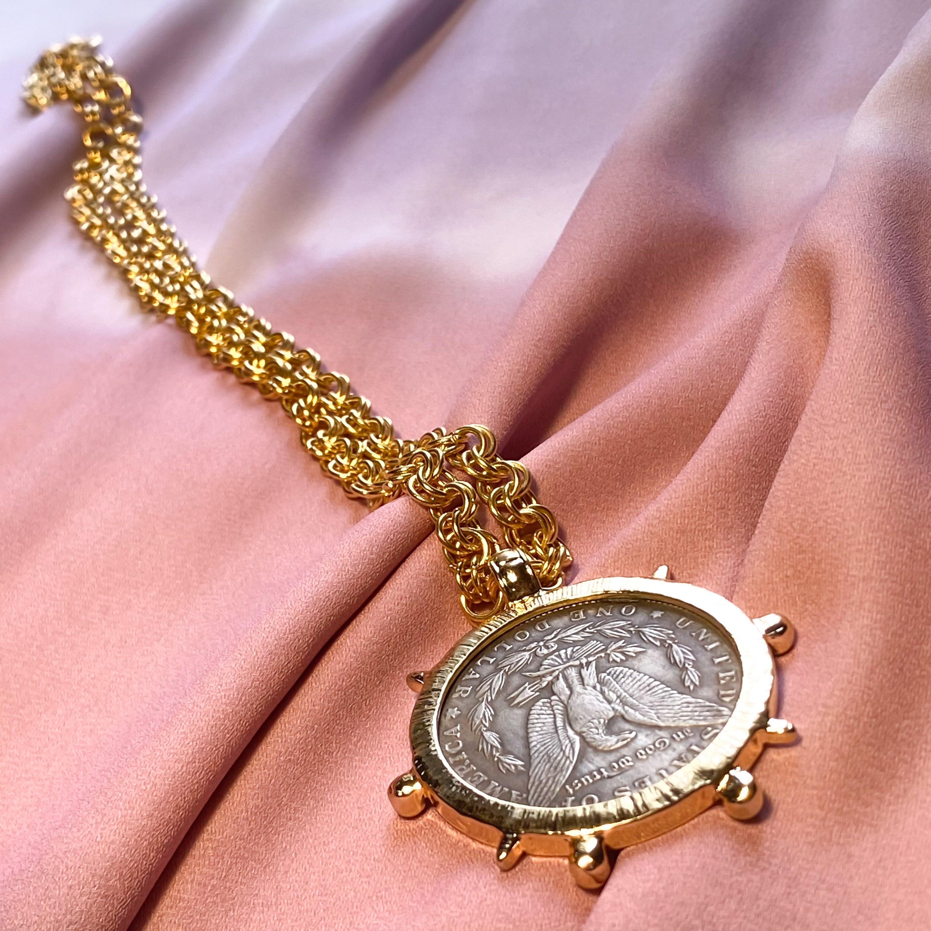 Medallion Necklace GAIA  Necklace