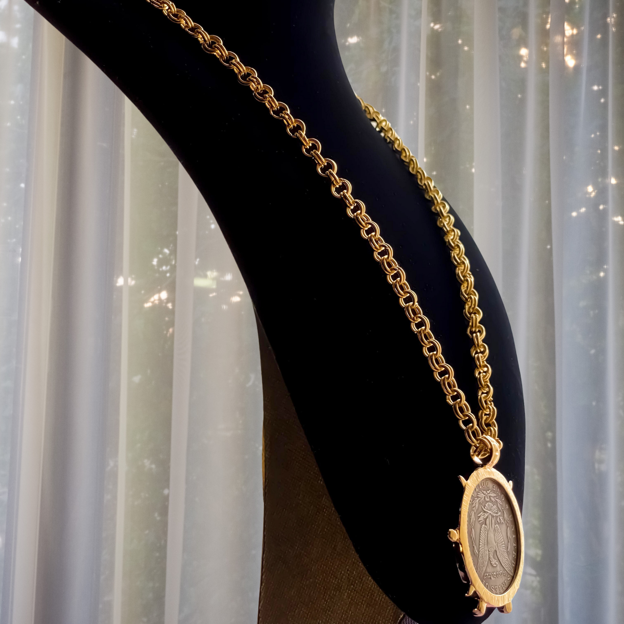 Medallion Necklace GAIA  Necklace