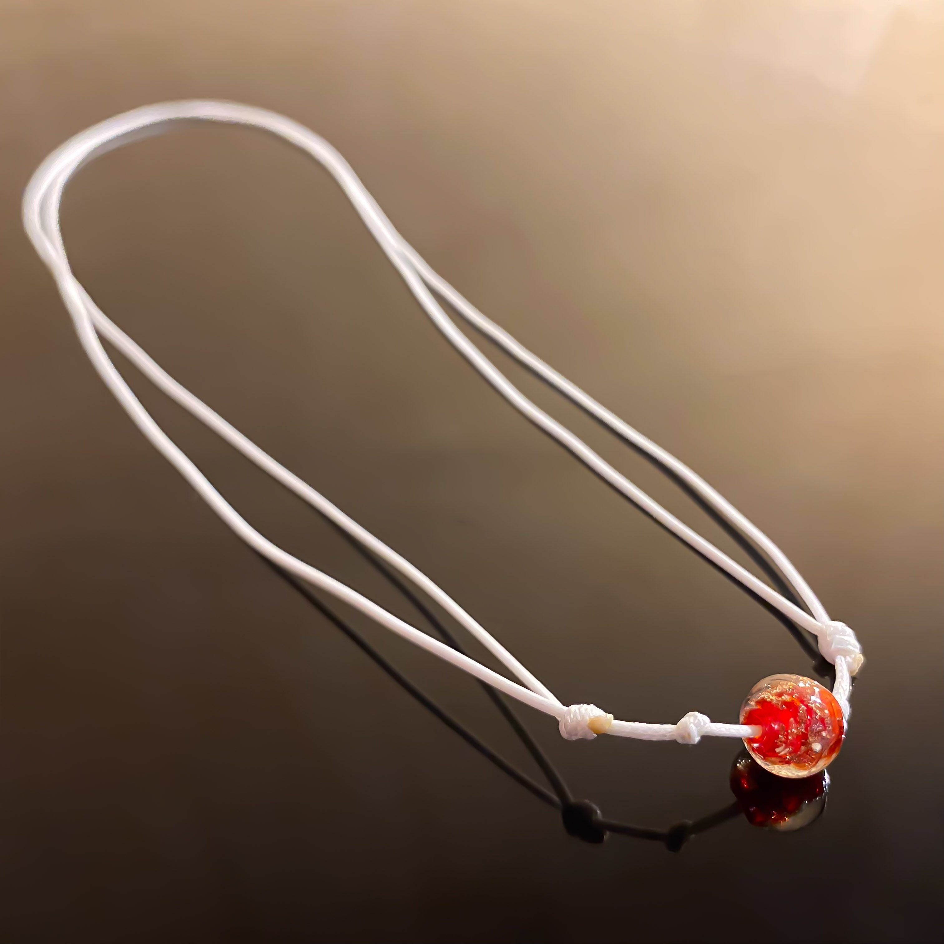 Karma Necklace (White&Luminous) - GAIA Global