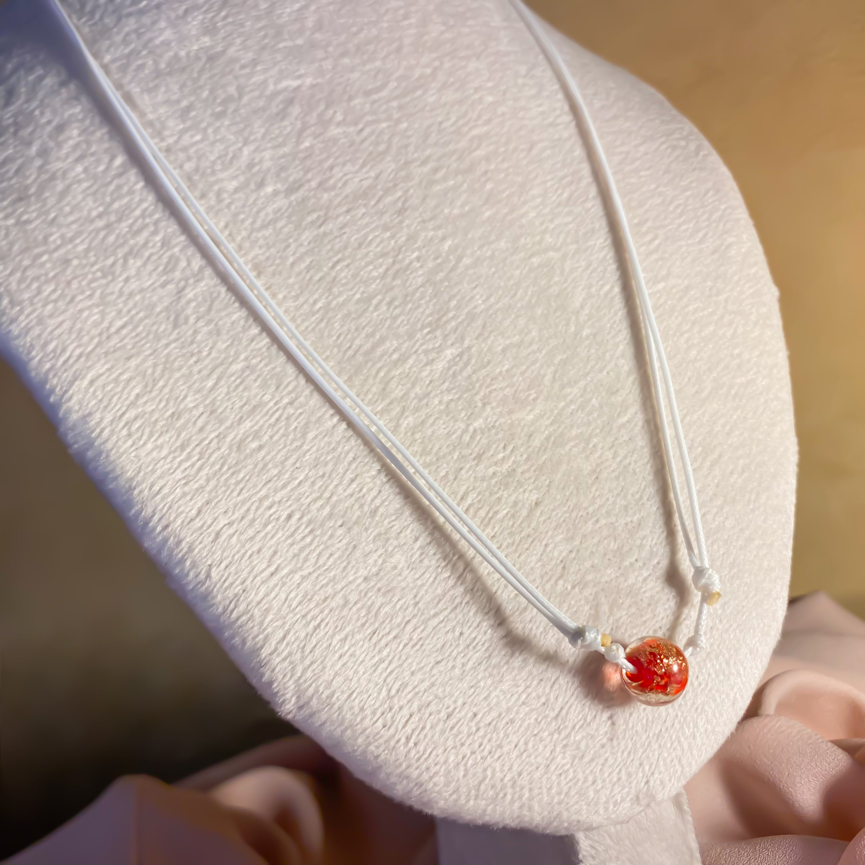Karma Necklace (White&Luminous) - GAIA Global