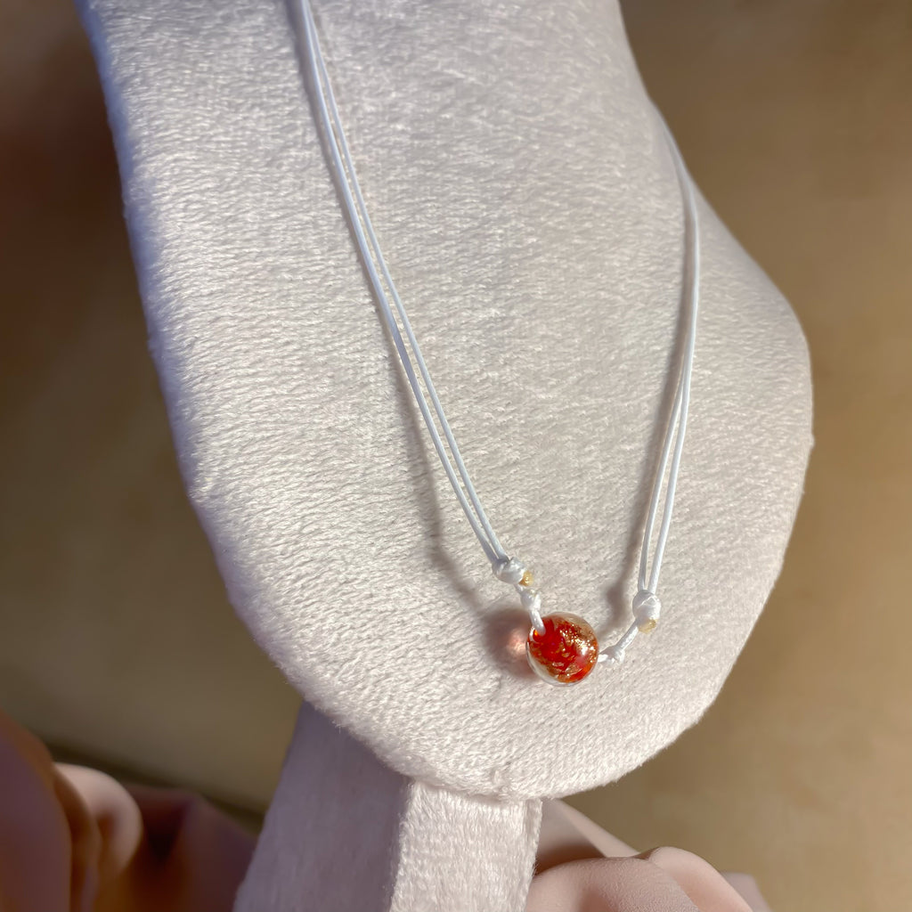 Karma Necklace (White&Luminous) - GAIA Global