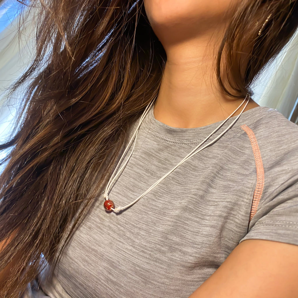 Karma Necklace (White&Luminous) - GAIA Global