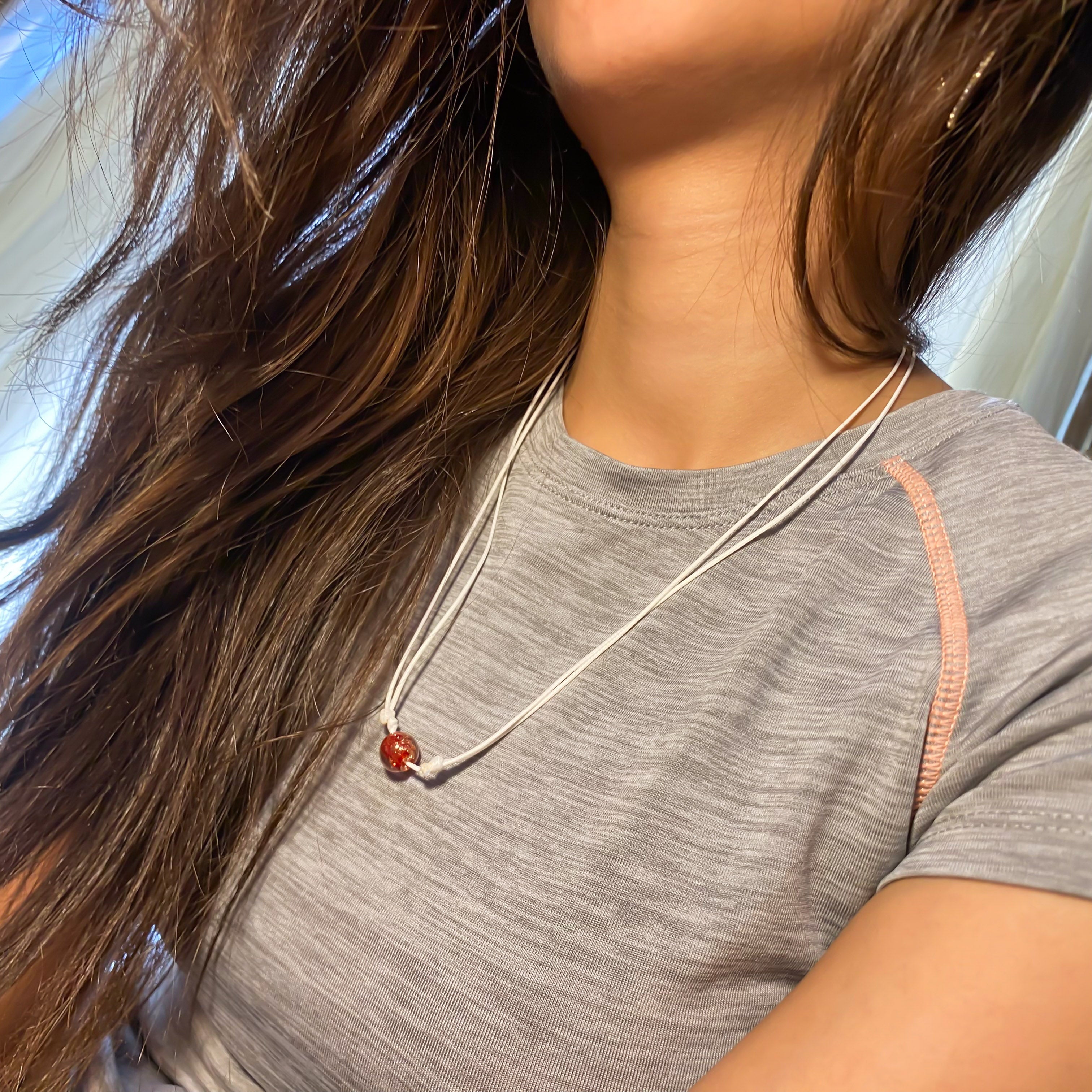 Karma Necklace (White&Luminous) - GAIA Global
