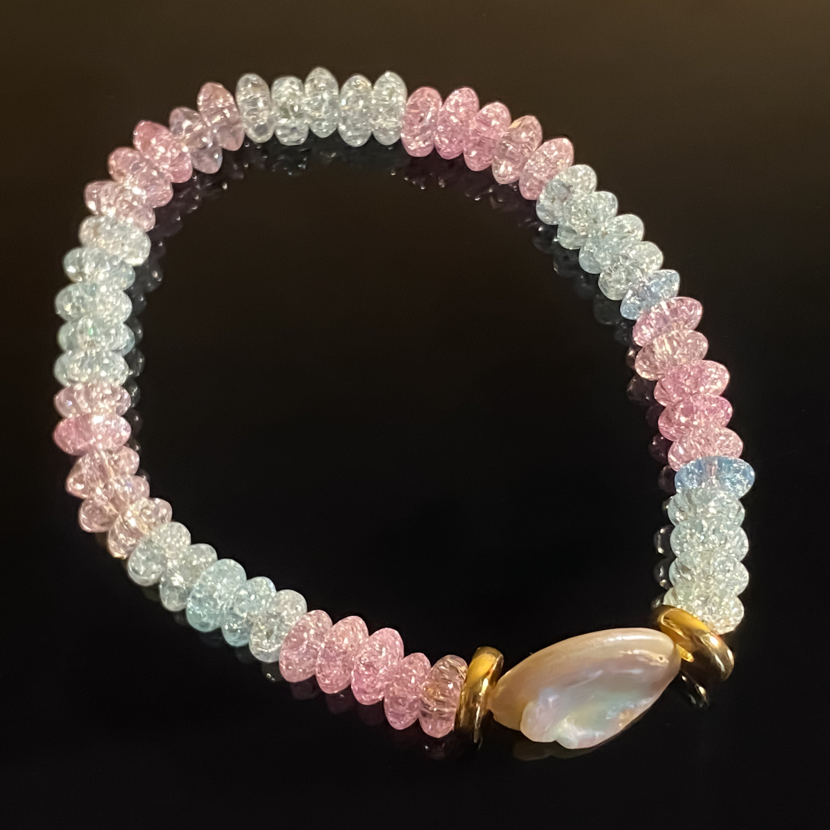 Crystal with Pearl Bracelet - GAIA Global