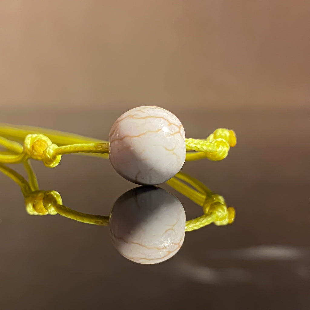 Karma Necklace (Yellow&Howlite) - GAIA Global