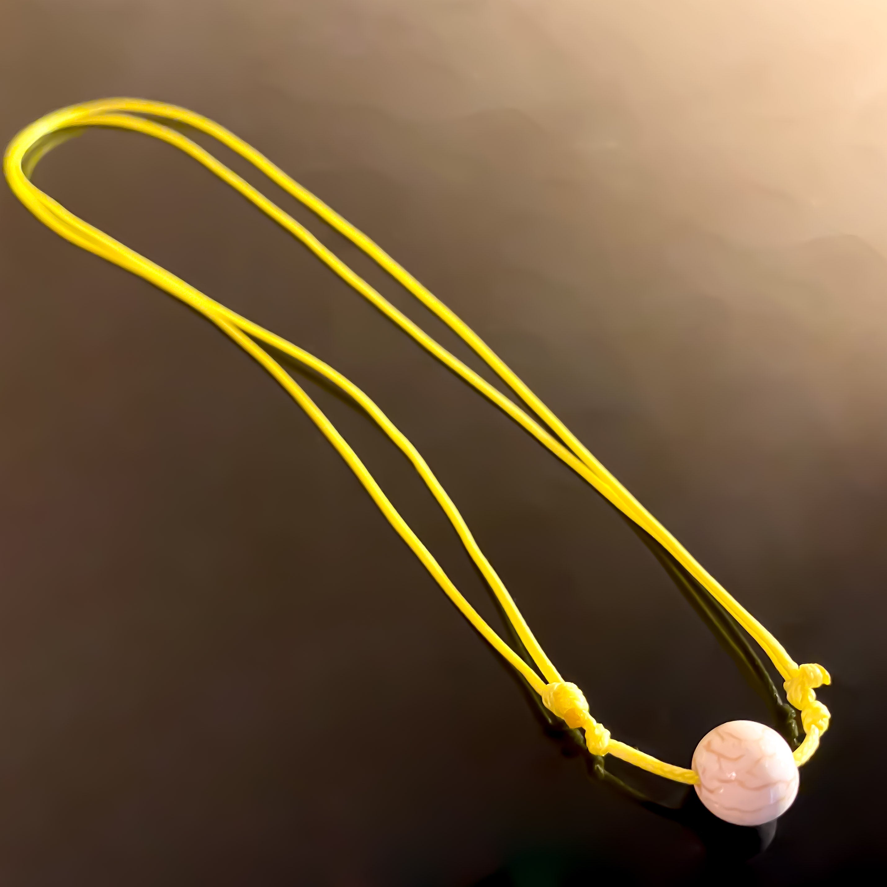 Karma Necklace (Yellow&Howlite) - GAIA Global