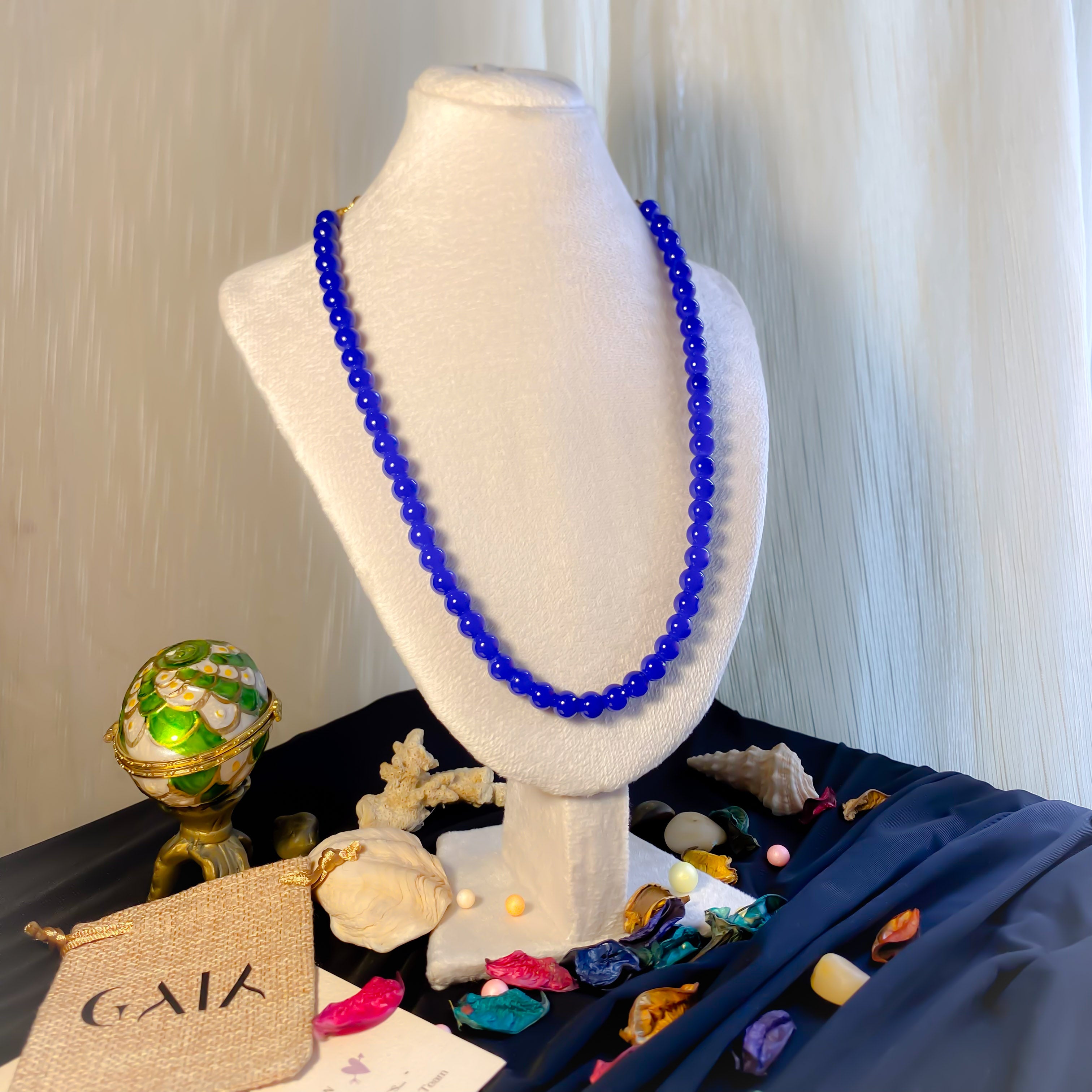 Blue Agate Necklace - GAIA Global