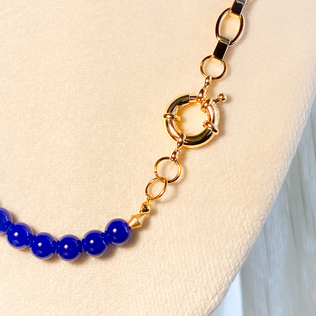 Blue Agate Necklace - GAIA Global