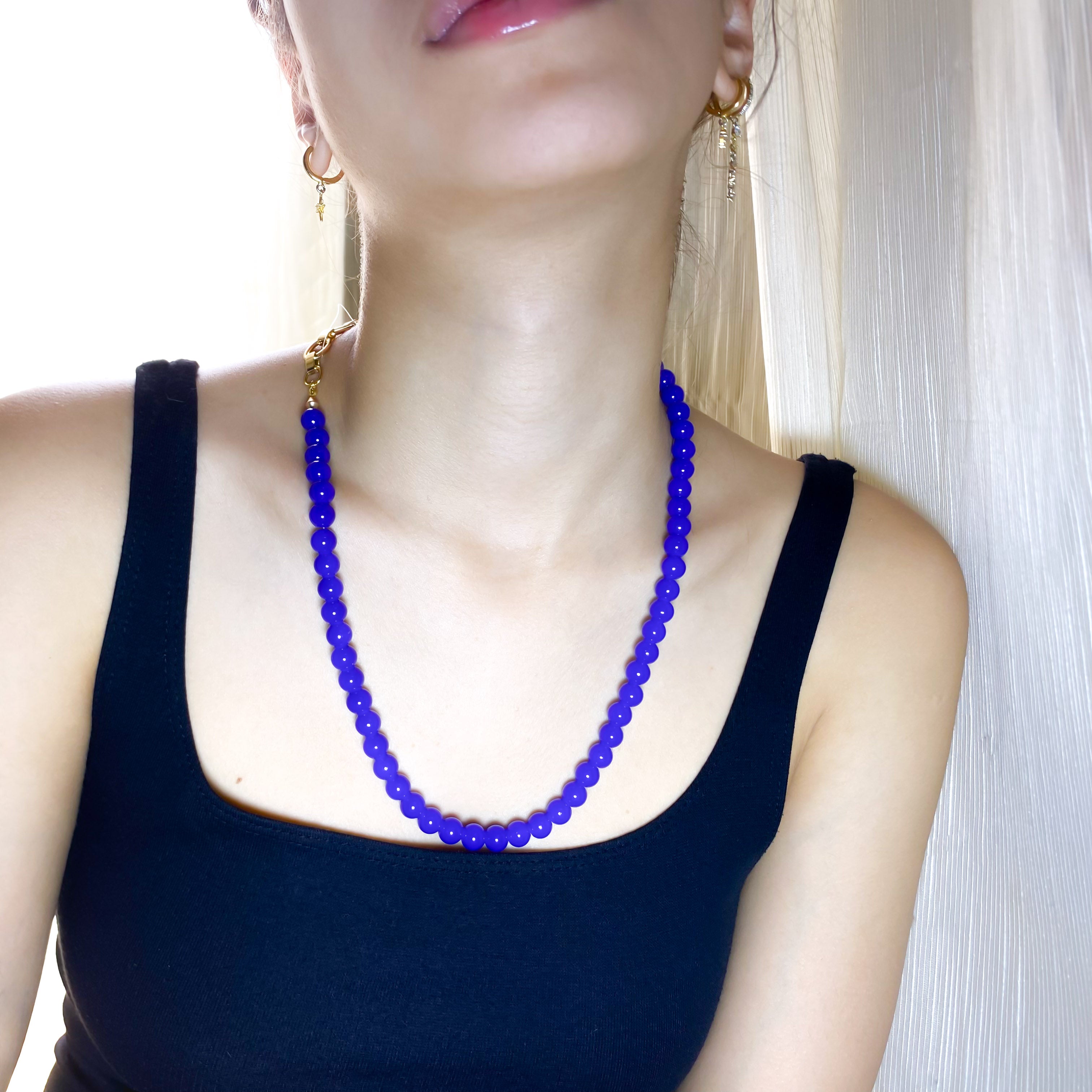 Blue Agate Necklace - GAIA Global