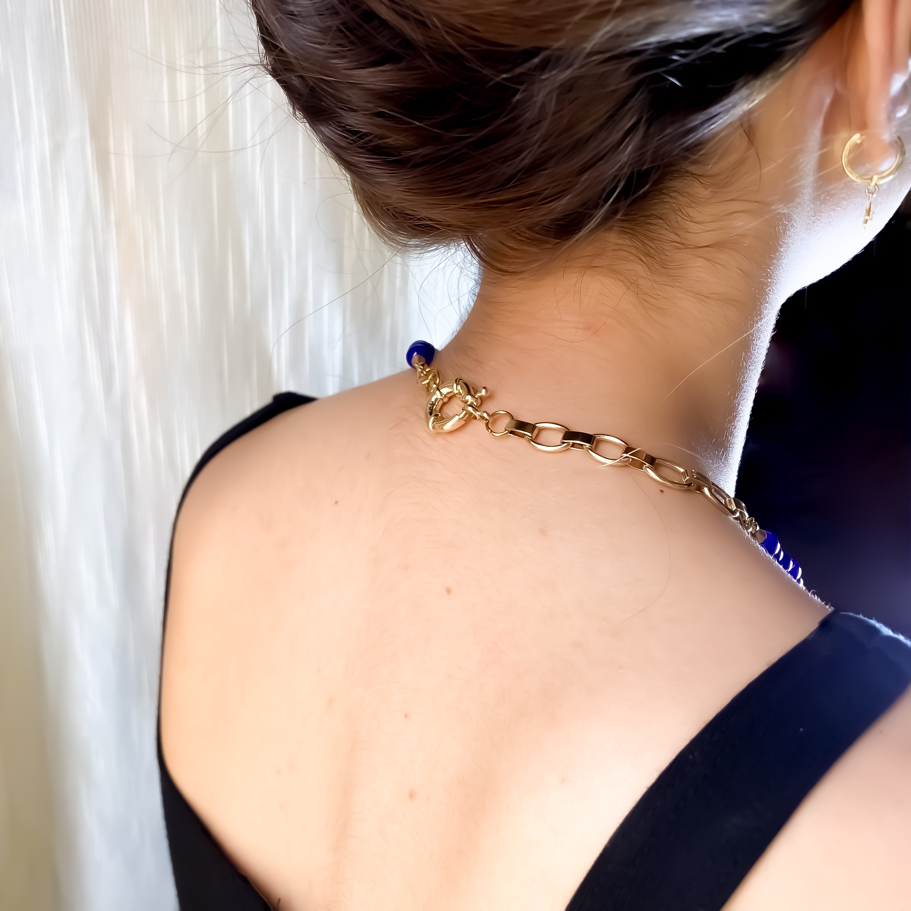 Blue Agate Necklace - GAIA Global