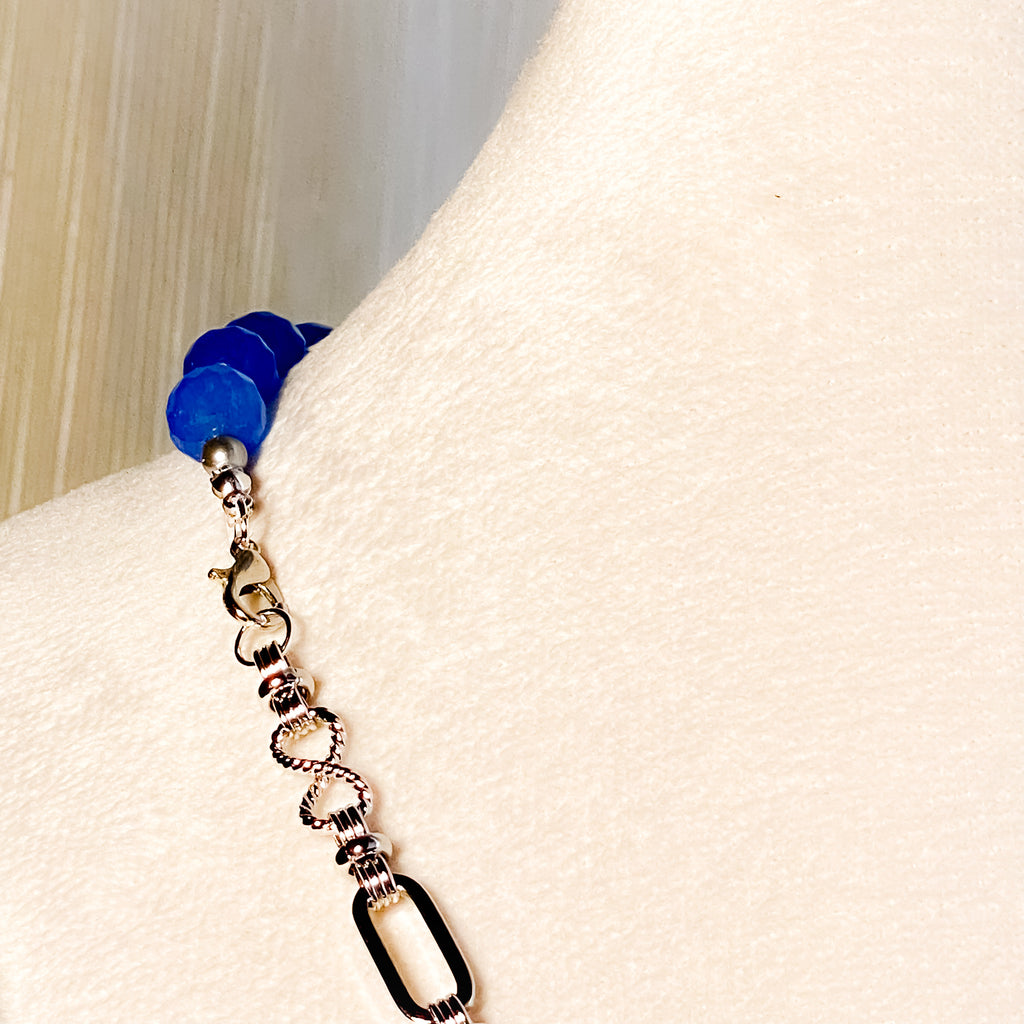 Blue Agate Necklace - GAIA Global