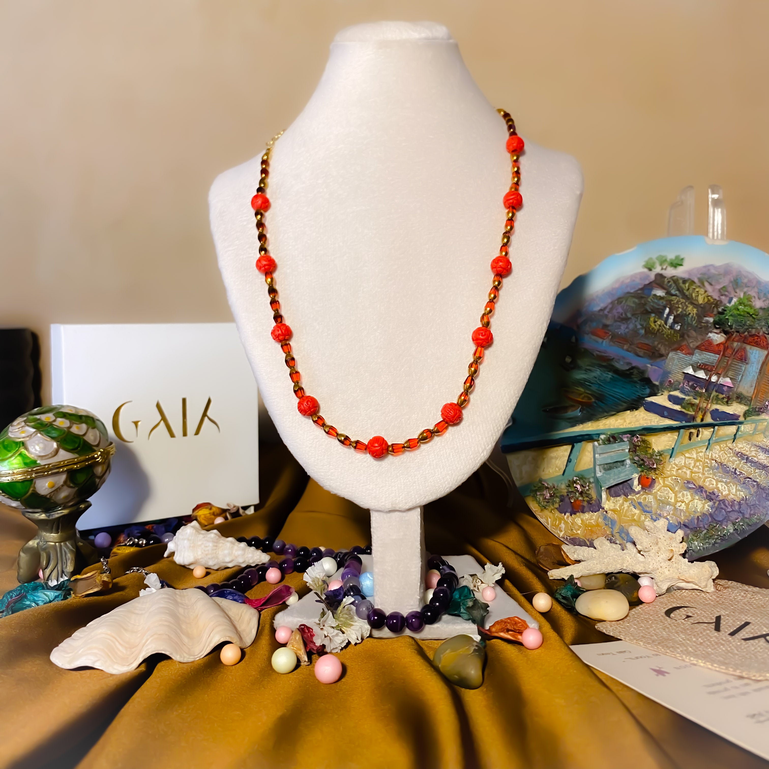 Cinnabar Necklace - GAIA Global
