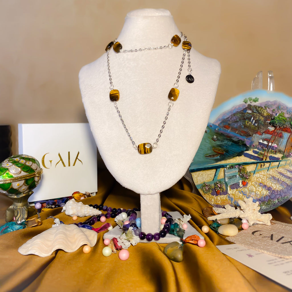 Tiger Eye Necklace - GAIA Global