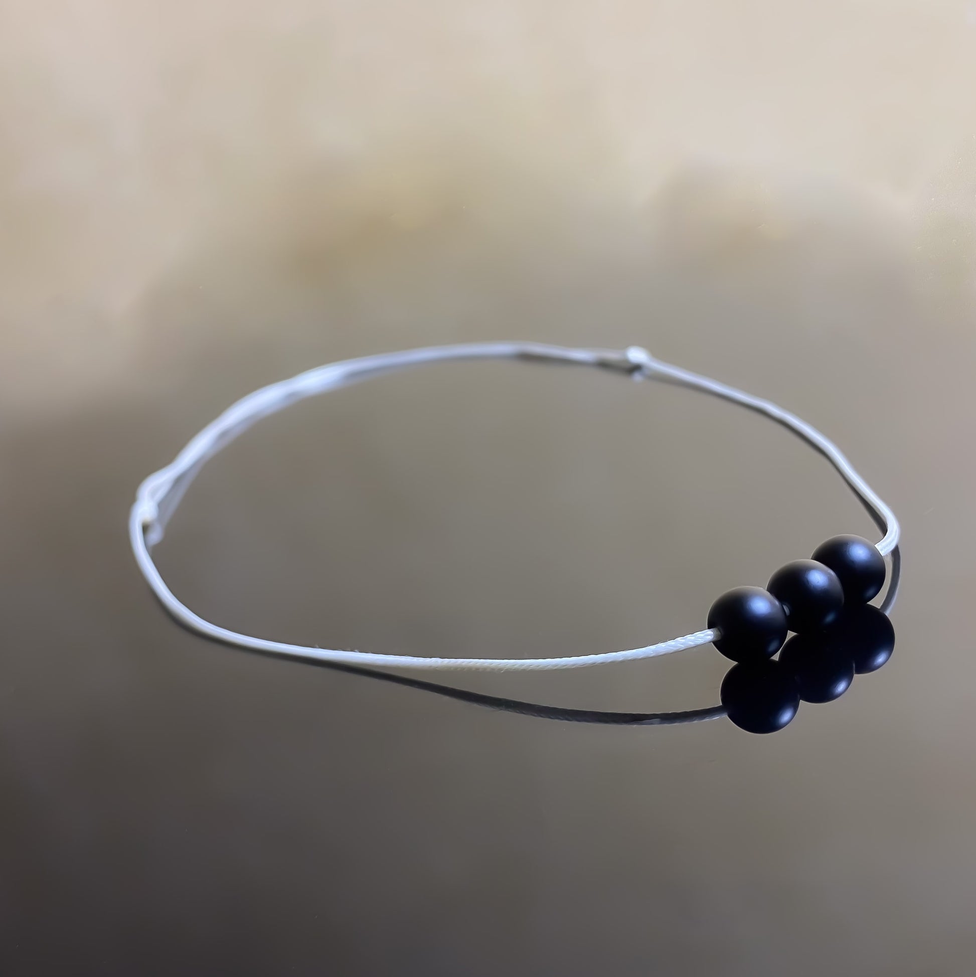 Karma 2.0 Necklace (White&Agate)