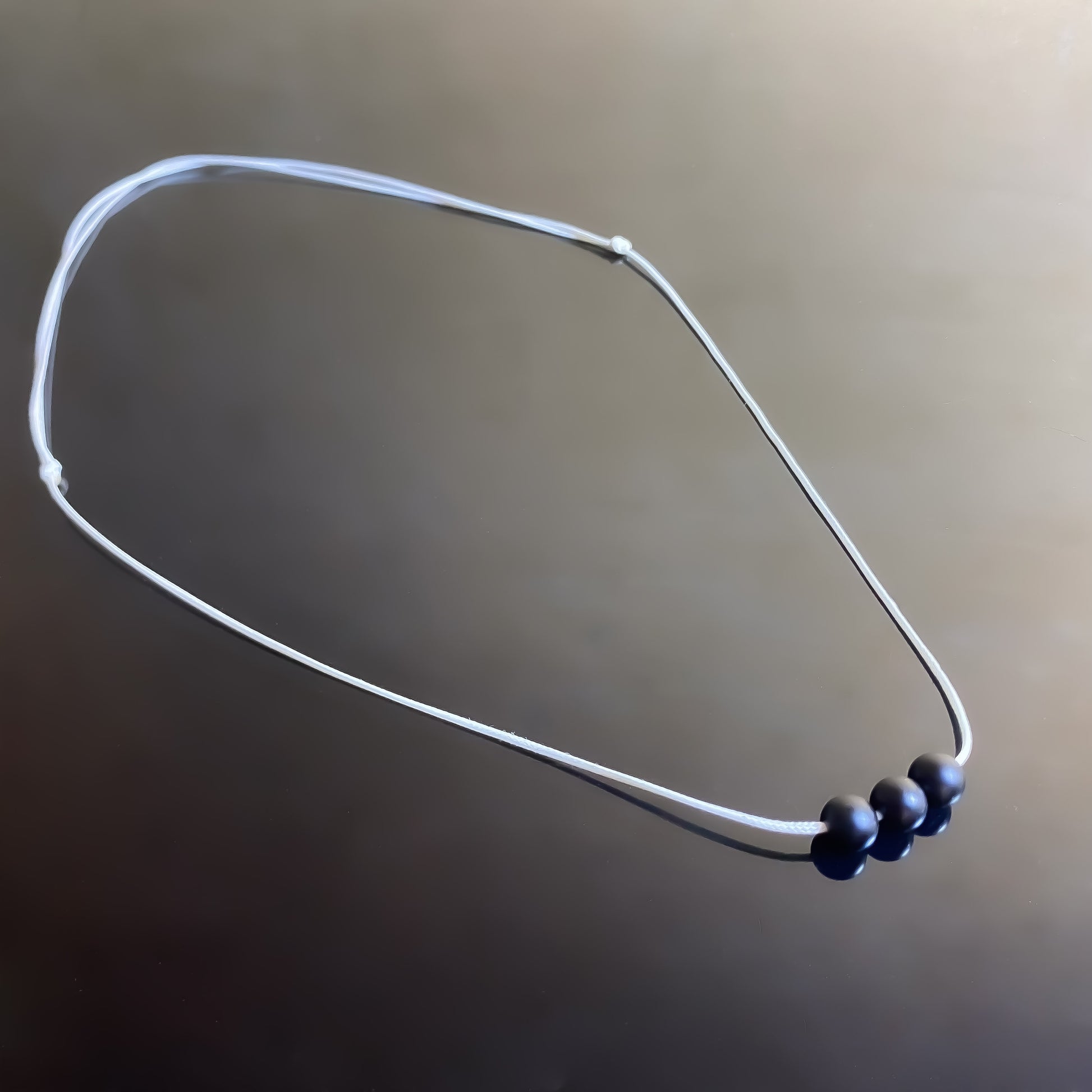 Karma 2.0 Necklace (White&Agate)