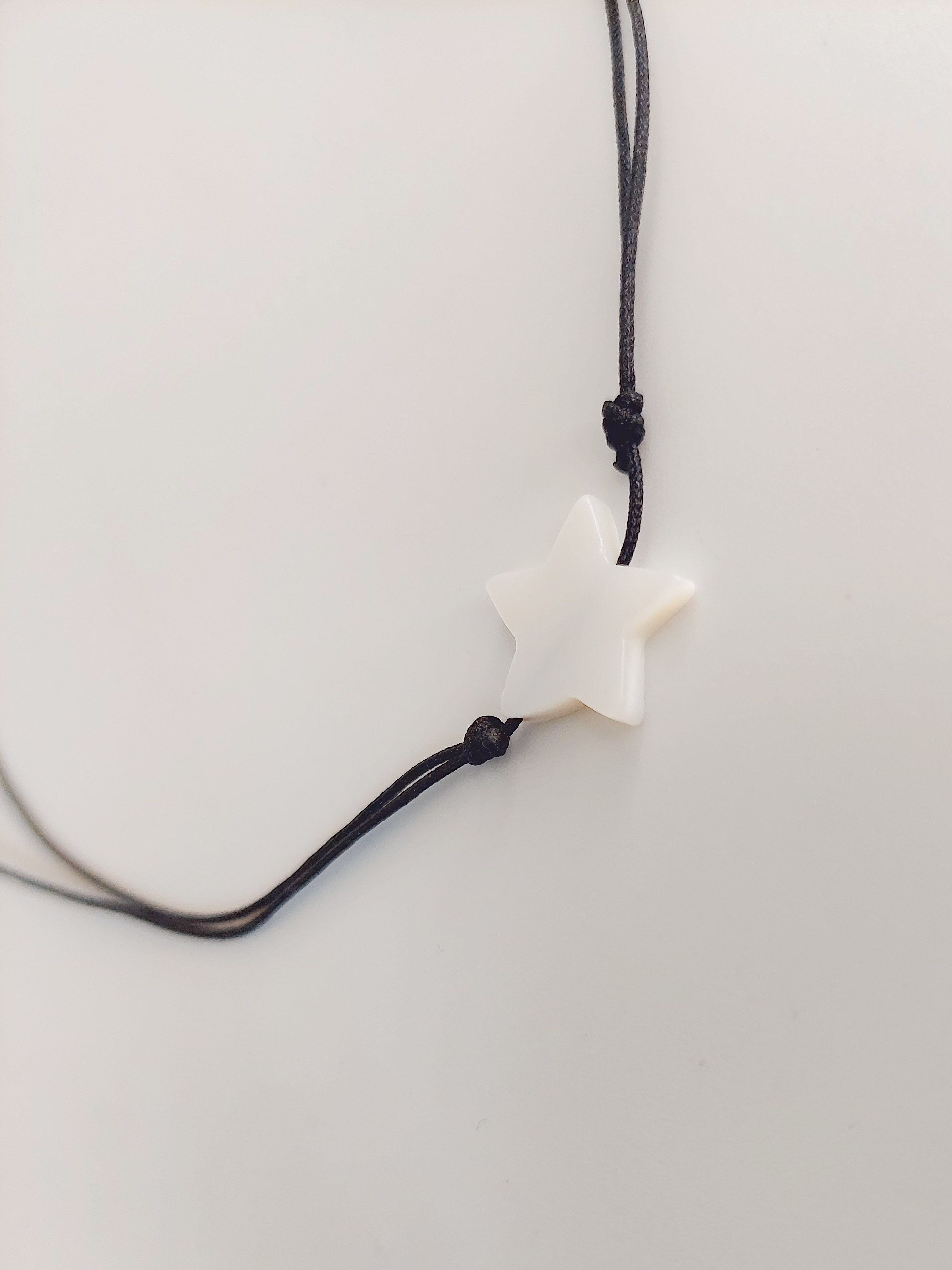 Collier en malachite jaune