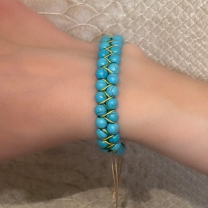 Turquoise Matte Necklace - Unique & Elegant Design - Jewelry Designers