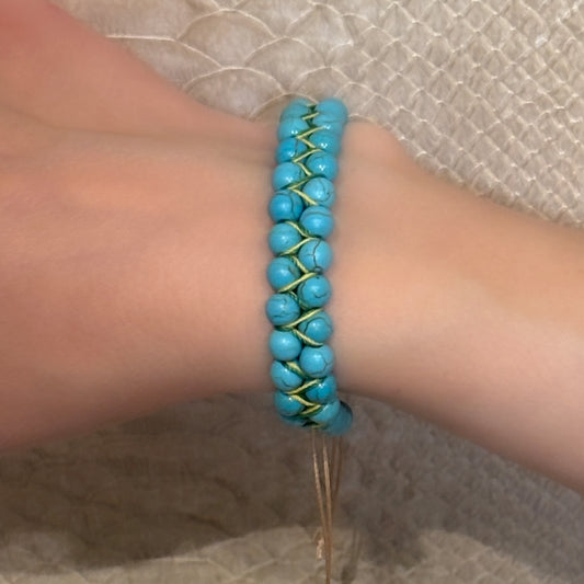 Turquoise Matte Necklace - Unique & Elegant Design - Jewelry Designers