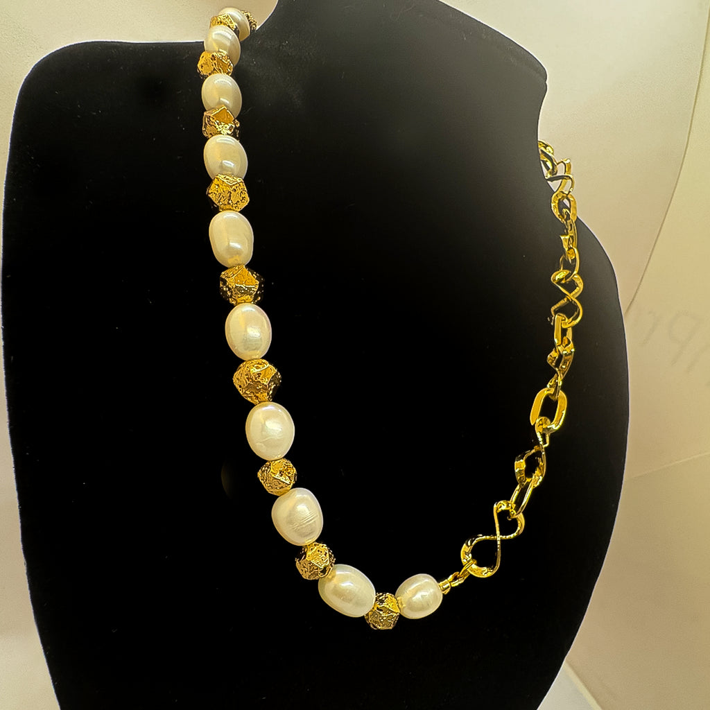 Golden Pearl Necklace - GAIA Global