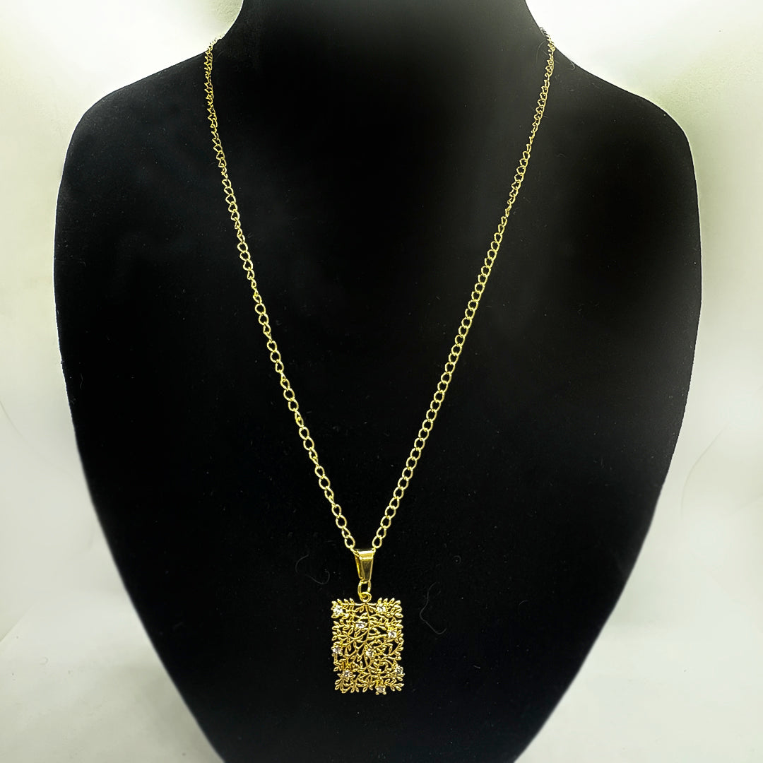 Gold Tree Necklace