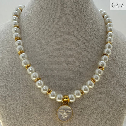 Glass Pearl Necklace - GAIA Global