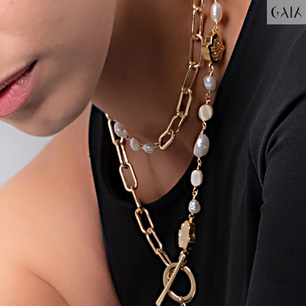 Golden Hand Necklace - GAIA Global
