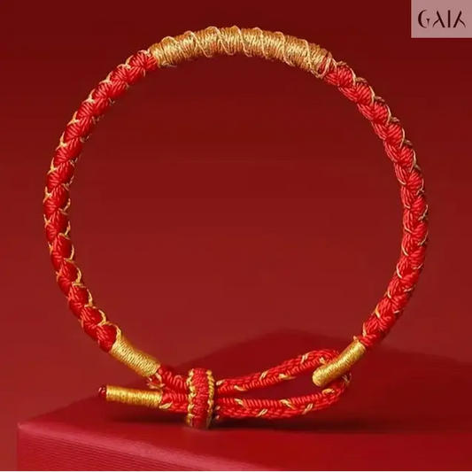 Golden Red Bracelet - GAIA - Jewellery Store