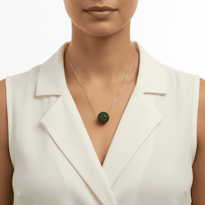 Green Dome Necklace