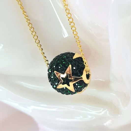 Green Star Necklace