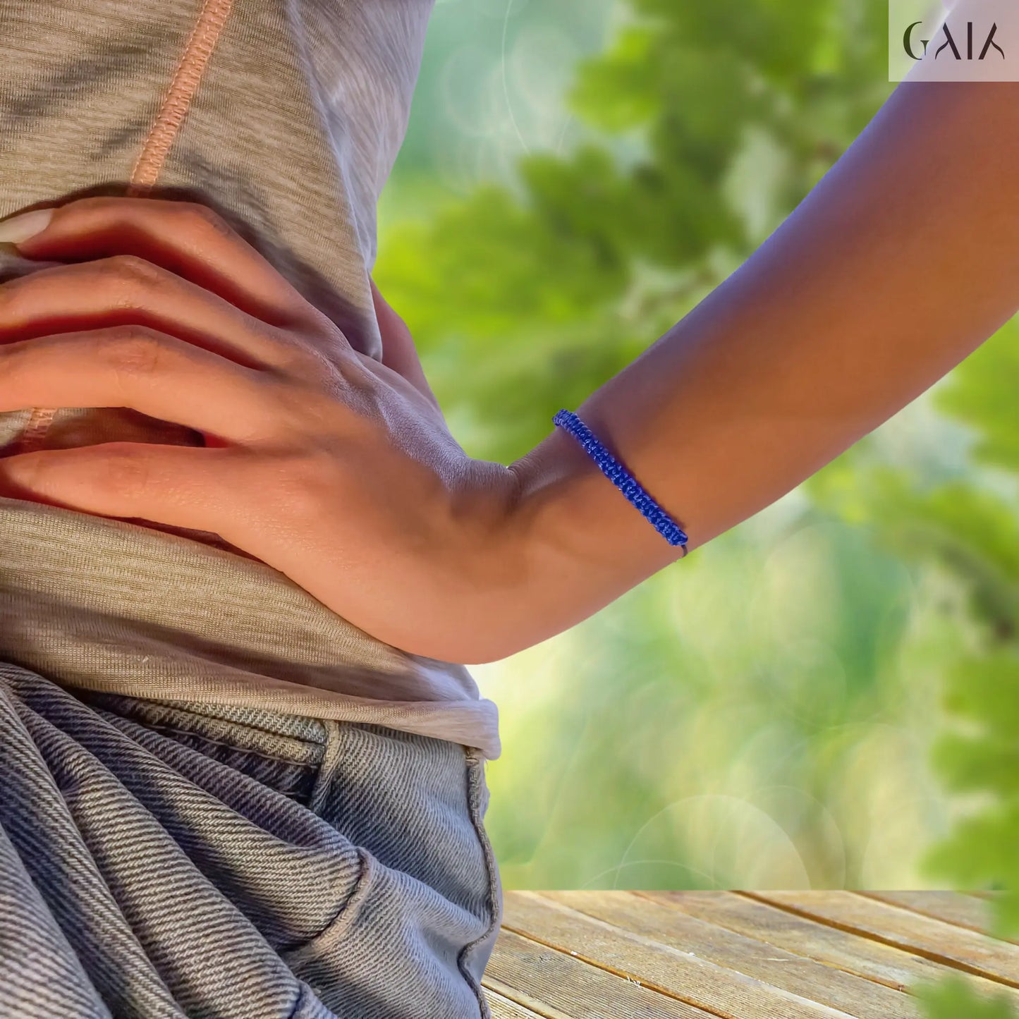 Handwoven Blue Bracelet - GAIA Global