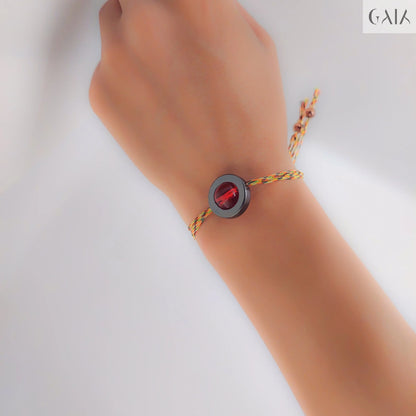 Hematite Flow Bracelet GAIA  bracelet GAIA