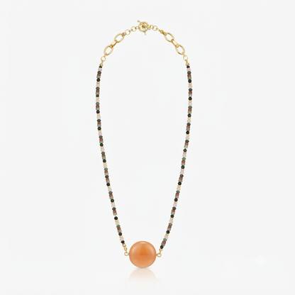 Earth-Core Pendant Necklace