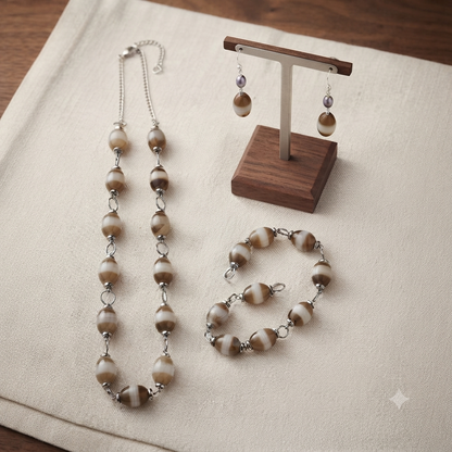 Banded Earth Adornment Set