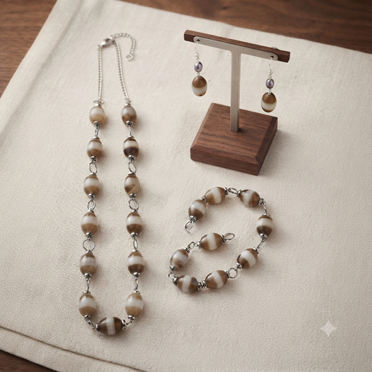 Banded Earth Adornment Set