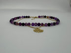 Handcrafted Purple Agate Necklace - GAIA Global