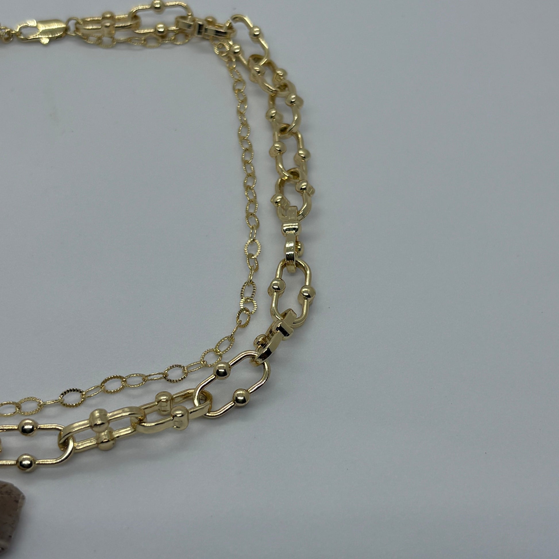 Brown Moonstone Necklace - Necklaces - GAIA