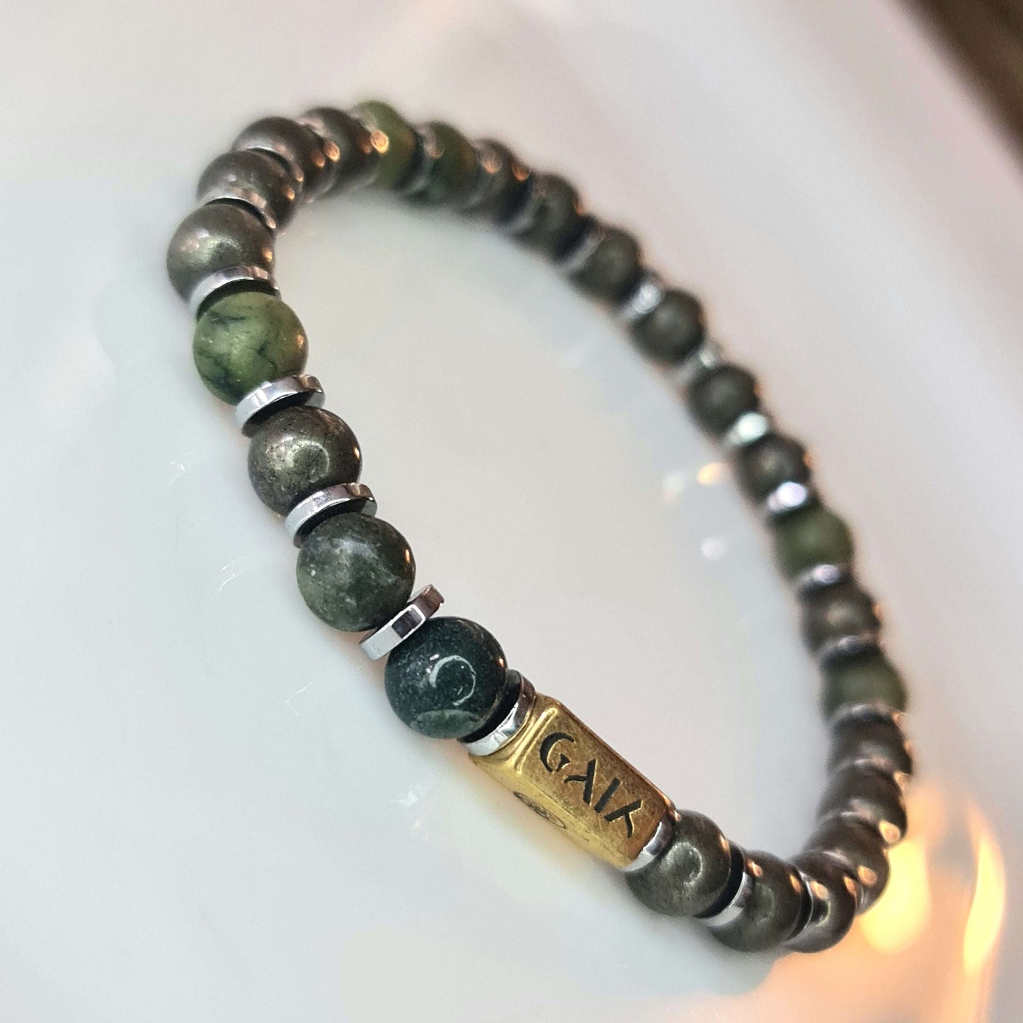Iron & Moss Bracelet