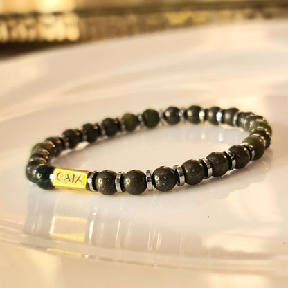 Iron & Moss Bracelet