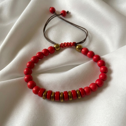 Coral Pulse Bracelet