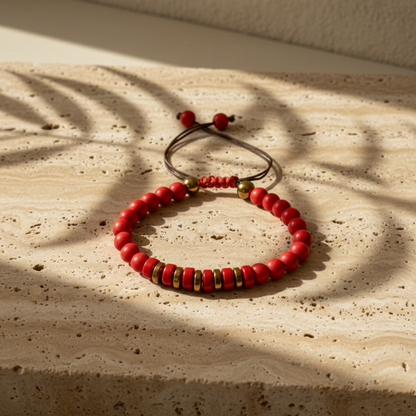 Coral Pulse Bracelet