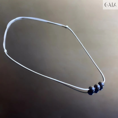 Karma 2.0 Necklace (White&Agate) - GAIA Global