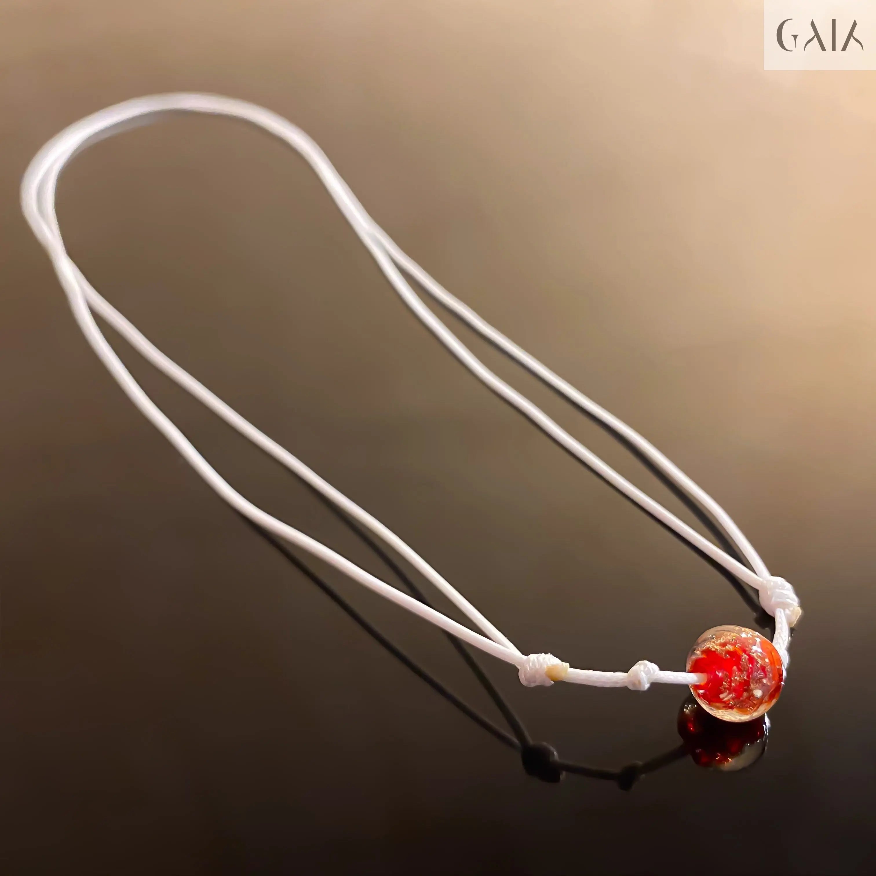 Karma Necklace (White&Luminous) - GAIA Global