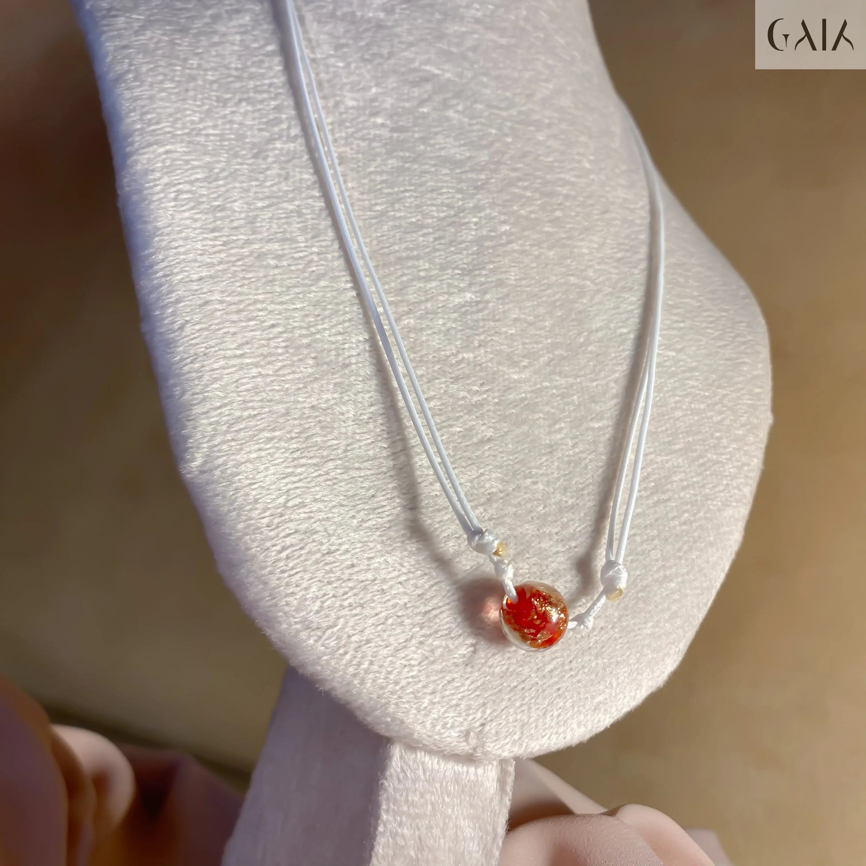 Karma Necklace (White&Luminous) - GAIA Global