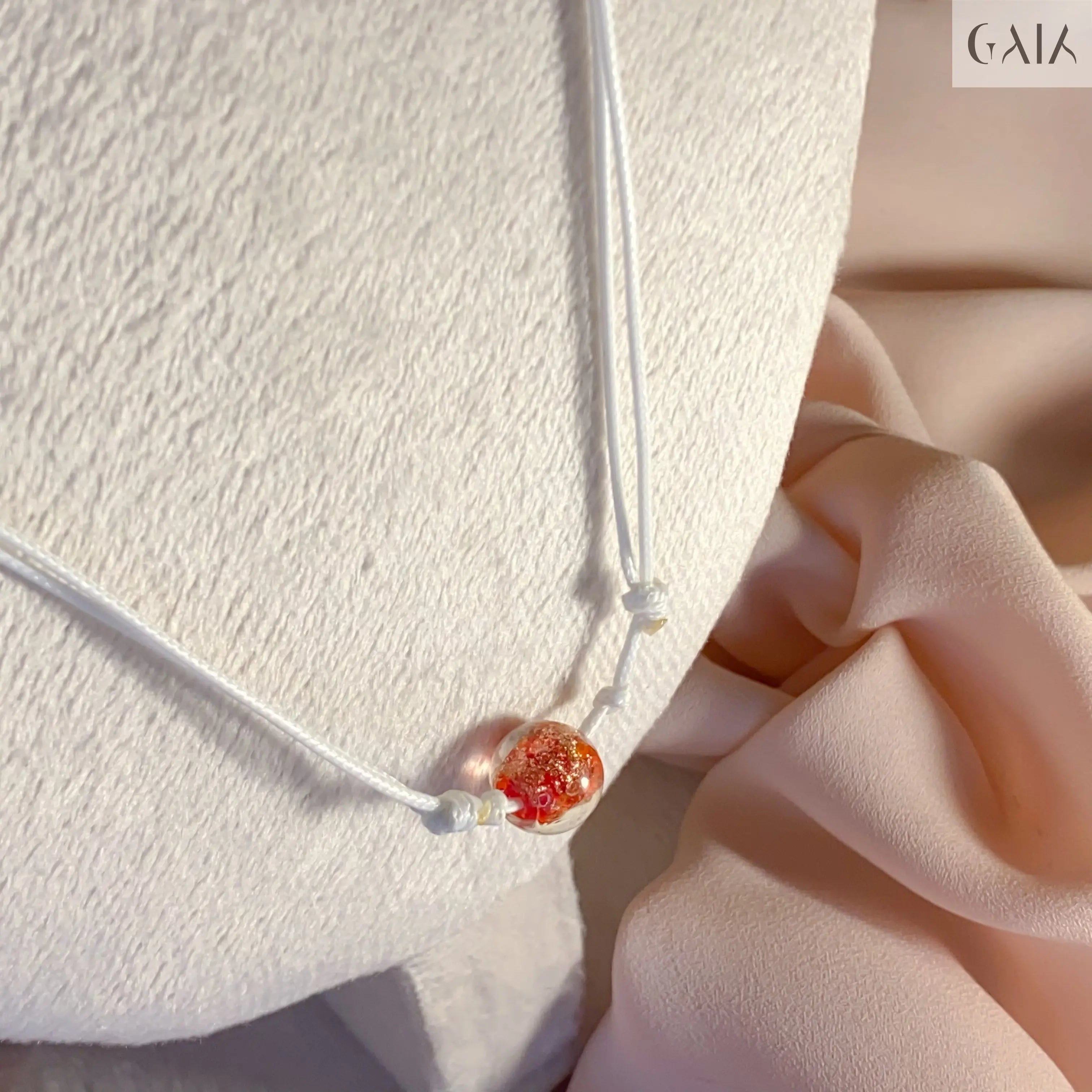 Karma Necklace (White&Luminous) - GAIA Global