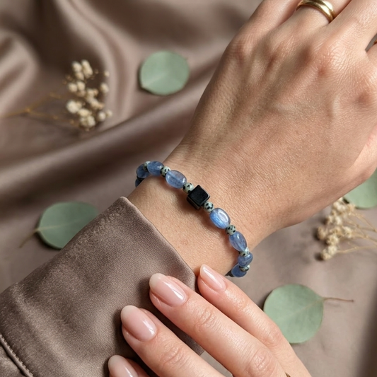 Blue Moonstone Bracelet